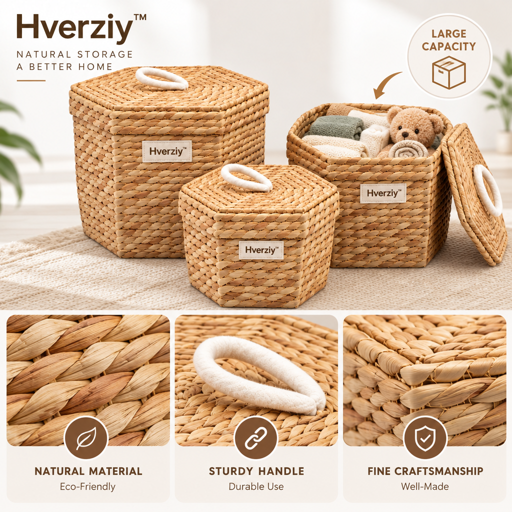 Hverziy Caramel Label Woven Organizer Set image 2
