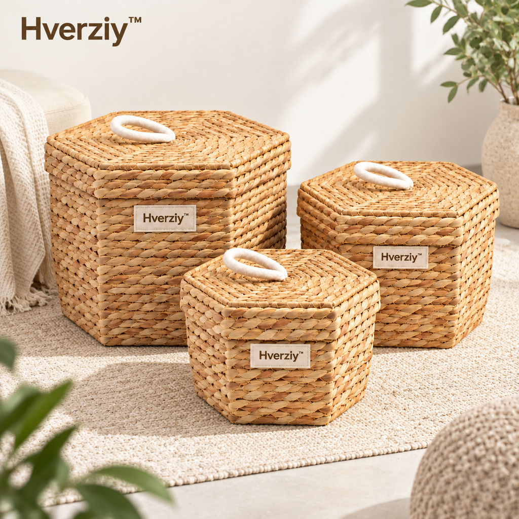 Hverziy Caramel Label Woven Organizer Set image 3