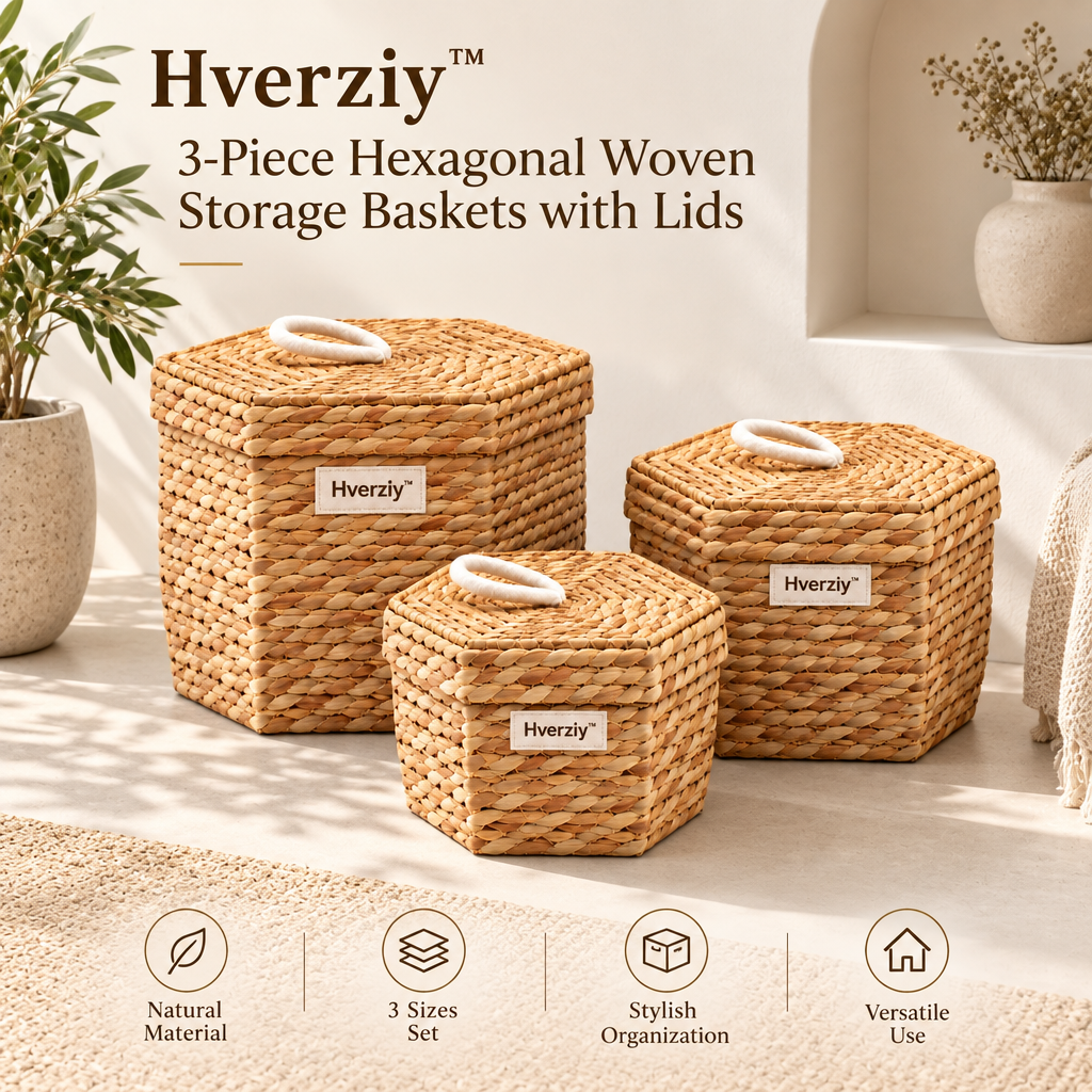 Hverziy Caramel Label Woven Organizer Set image 5